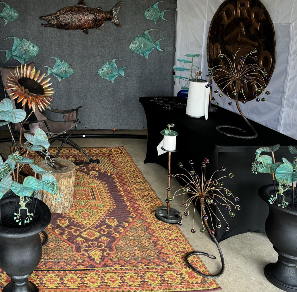 DRC Art Studio show display photo